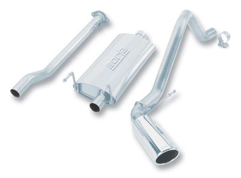 Borla - 00-04 Toyota Tacoma Pre-Runner 3.4L V6 4WD 2Dr EC/SB SS Catback Truck Side Exit Exhaust on BOLTMotorsports