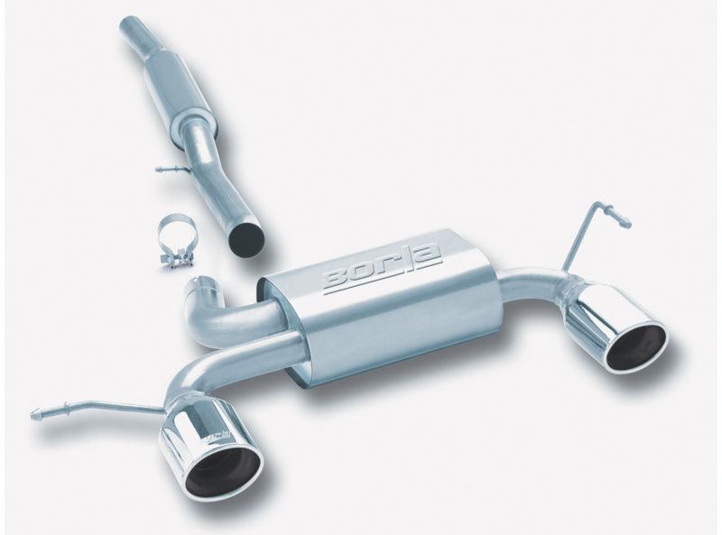 Borla - 01-06 Audi TT Quattro 1.8T 225HP MT AWD 2dr Single Split Rear Exit SS Catback Exhaust on BOLTMotorsports