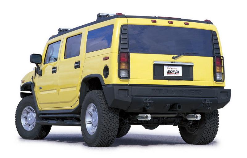 Borla - 03-06 Hummer H2 6.0L 8cyl SS Catback Exhaust on BOLTMotorsports