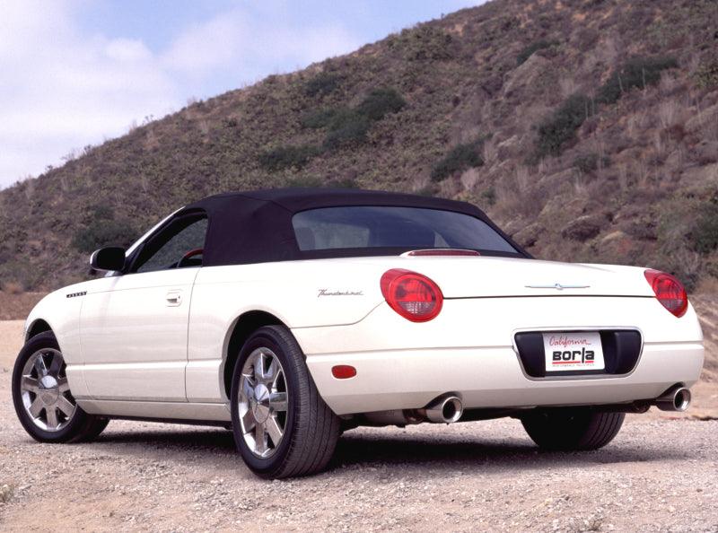 Borla - 03 Thunderbird 3.9L V8 AT RWD 2 DR Catback Exhaust on BOLTMotorsports