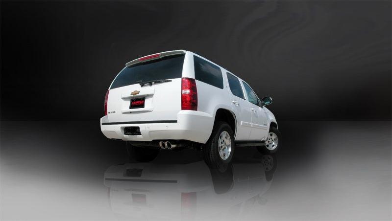 CORSA Performance - 09-11 Chevrolet Tahoe 5.3L V8 Polished Sport Cat-Back Exhaust on BOLTMotorsports