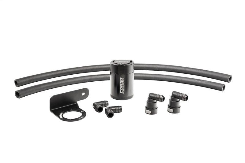 CORSA Performance - 11-22 Ford F-150 3.5L Turbo (Auto) Corsa Aluminum Oil Catch Can w/Mounting Bracket on BOLTMotorsports