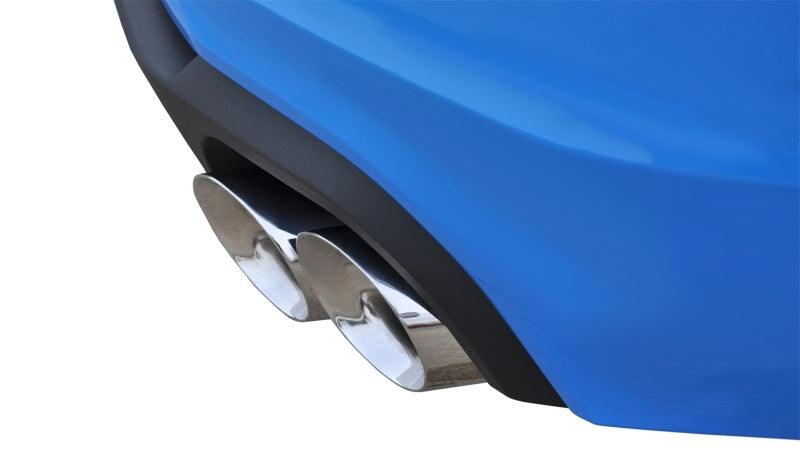 CORSA Performance - 13-13 Ford Mustang Shelby GT500 5.8L V8 Polished Sport Axle-Back Exhaust on BOLTMotorsports