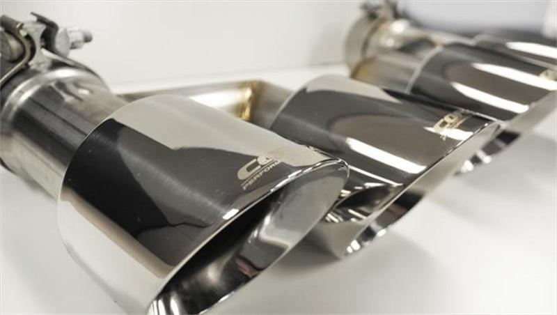 CORSA Performance - 15-16 Ford Mustang GT 5.0 Polish Quad Tips Kit on BOLTMotorsports