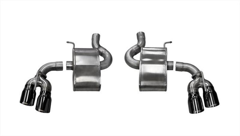 CORSA Performance - 2016 Chevrolet Camaro SS 6.2L V8 2.75in Black Sport Axle-Back Exhaust on BOLTMotorsports