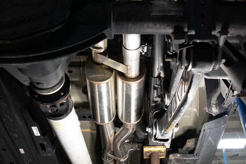 CORSA Performance - 21-22 Dodge Ram TRX Crew Cab Xtreme Catback Exhaust Dual Rear Gunmetal Tip on BOLTMotorsports