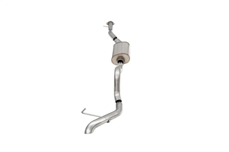 CORSA Performance - 21-22 Ford Bronco 2.3L 4-Door 2.75in Cat-Back Single Side Exhaust w/ Turndown Exhaust Tip on BOLTMotorsports