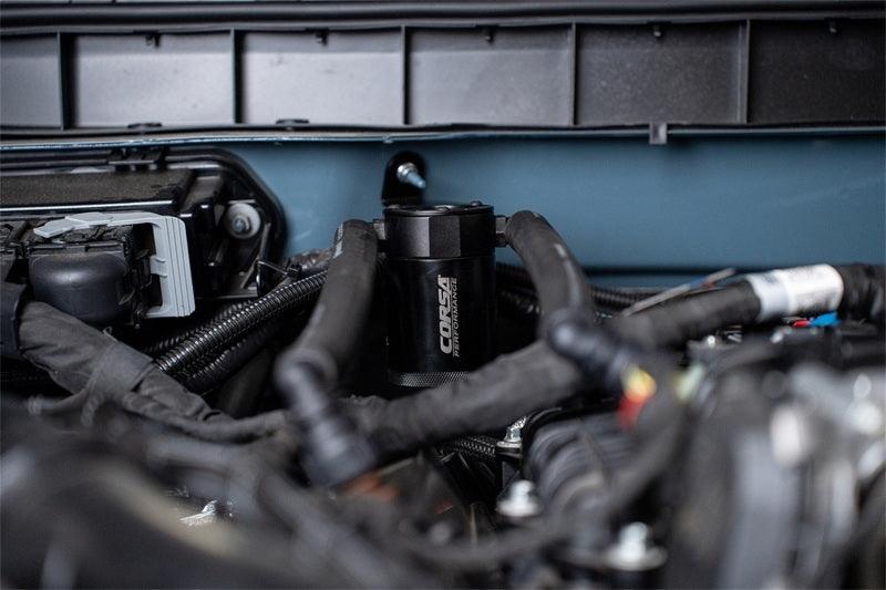 CORSA Performance - 21-22 Ford Bronco 2.7L Catch Can on BOLTMotorsports