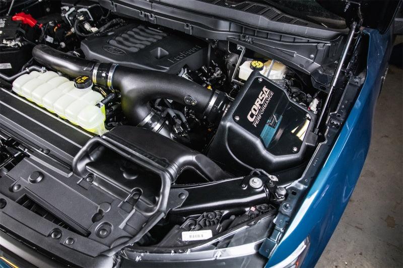 CORSA Performance - 21-22 Ford F-150 3.5L Turbo Air Intake PowerCore Filter on BOLTMotorsports