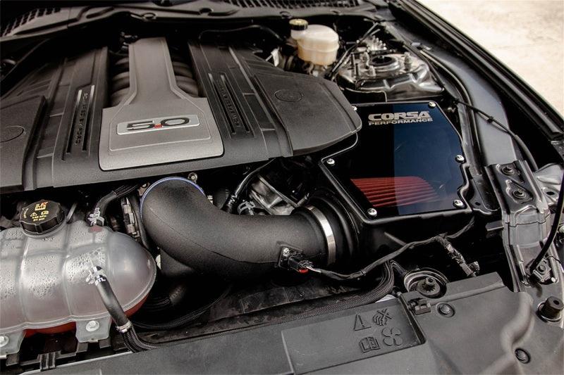 CORSA Performance - Air Intake DryTech 3D Closed Box 18-20 Ford Mustang GT 5.0L V8 on BOLTMotorsports