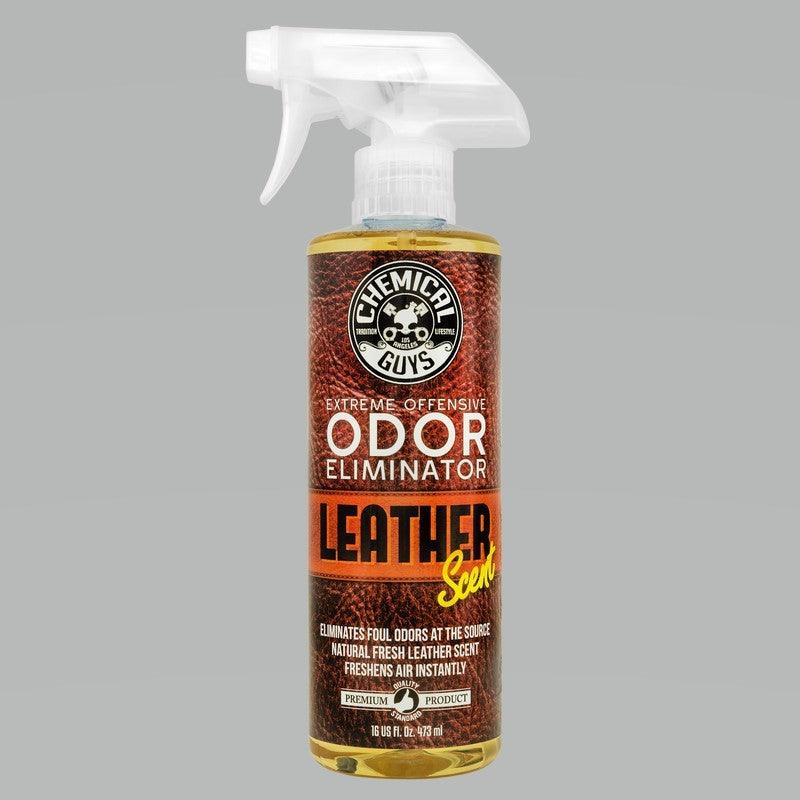Chemical Guys Extreme Offensive Leather Scented Odor Eliminator - 16oz (Comes in Case of 6 Units) on BOLTMotorsports
