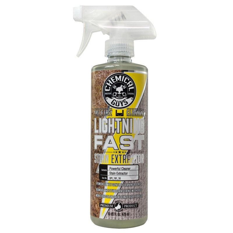 Chemical Guys Lightning Fast Carpet & Upholstery Stain Extractor - 16oz (Comes in Case of 6 Units) on BOLTMotorsports
