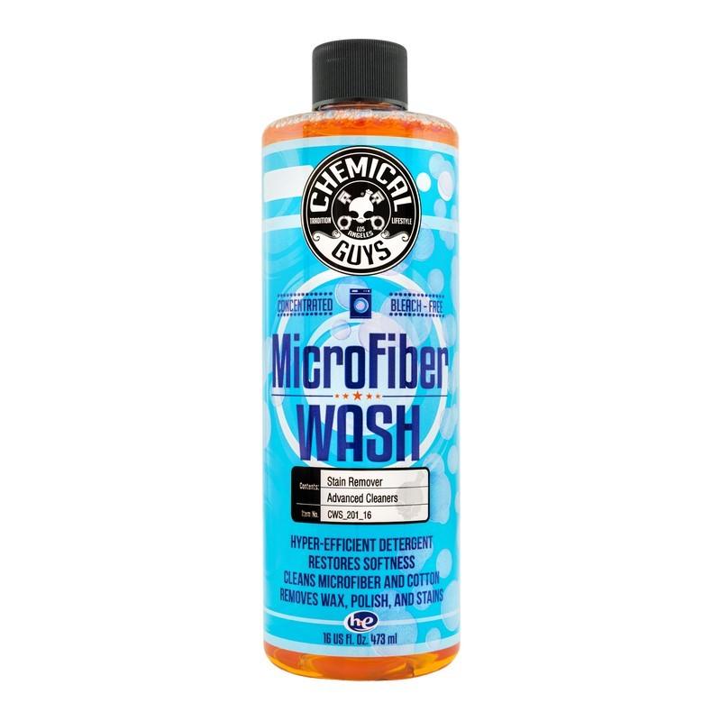 Chemical Guys Microfiber Wash Cleaning Detergent Concentrate - 16oz (Comes in Case of 6 Units) on BOLTMotorsports