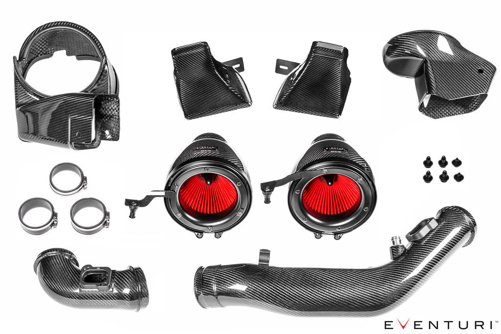 Eventuri F8X M3 / M4 Black Carbon Intake - V2 on BOLT Motorsports