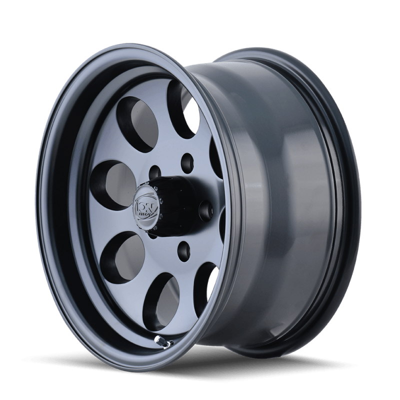 ION Type 171 17x9 / 5x127 BP / -12mm Offset / 83.82mm Hub Matte Black Wheel - BOLT Motorsports