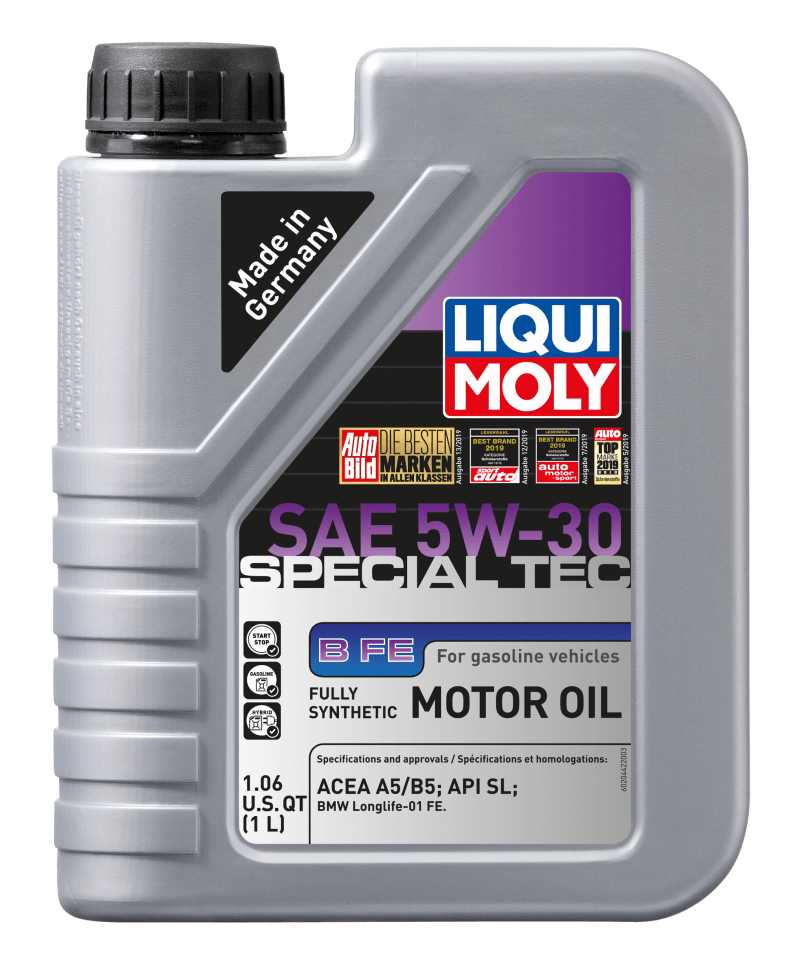 LIQUI MOLY 1L Special Tec B FE Motor Oil SAE 5W30 (Comes in Case of 6 Units) on BOLTMotorsports