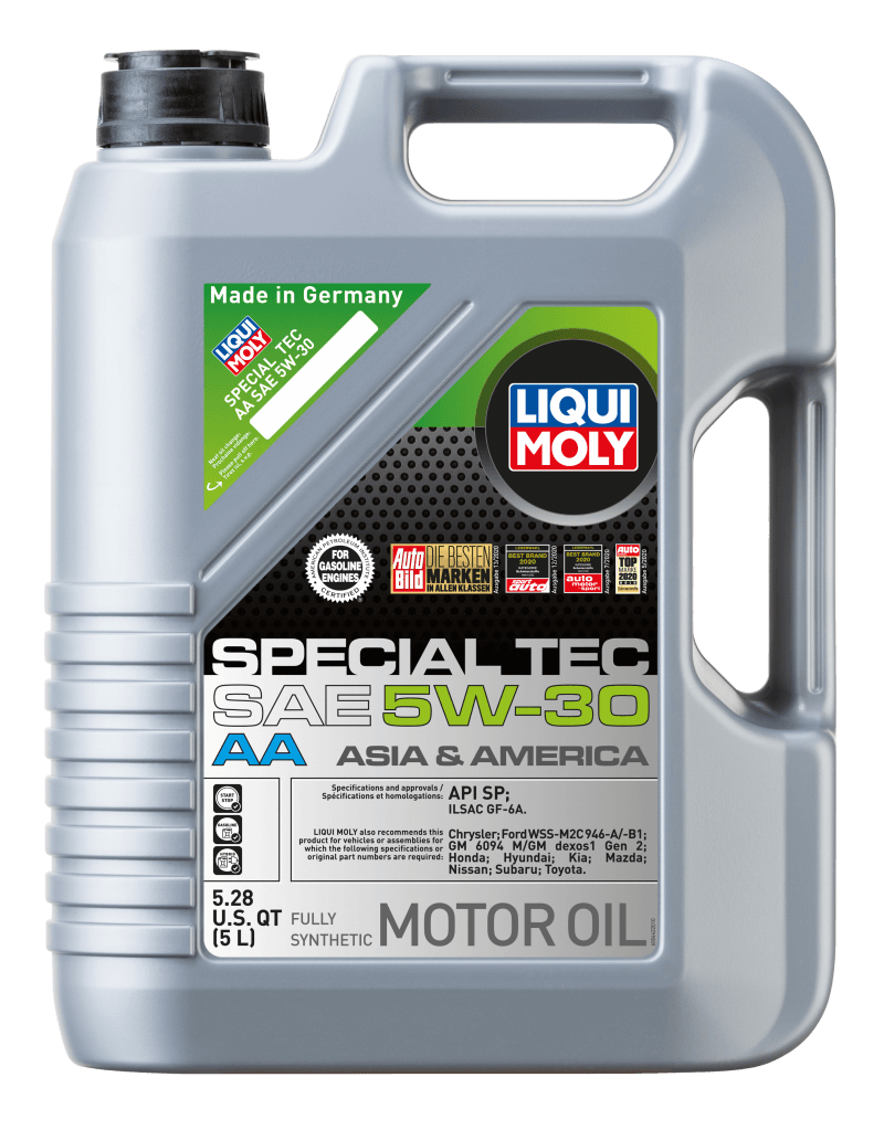 LIQUI MOLY 5L Special Tec AA Motor Oil SAE 5W30 (Comes in Case of 4 Units) on BOLTMotorsports