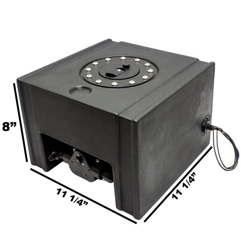 Snow Performance 2.5 Gallon Tank W/ Built in Pump Mount - BOLT Motorsports