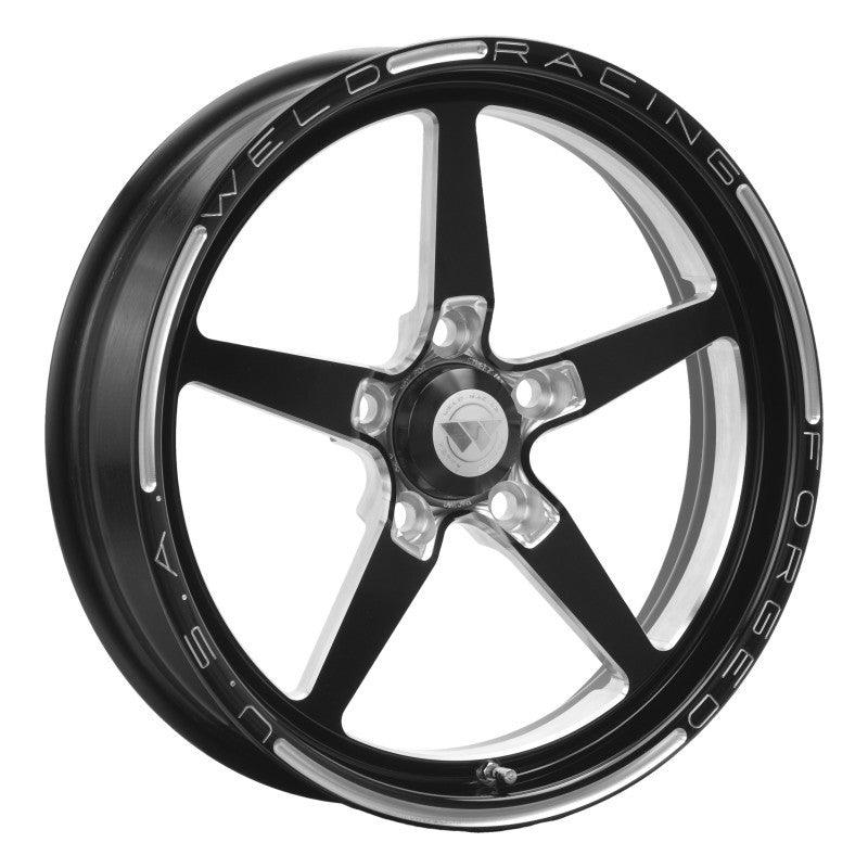 Weld - Alumastar 1-Piece 17x4.5 / 5x4.75 BP / 2.25in. BS Black Wheel - Non-Beadlock on BOLTMotorsports