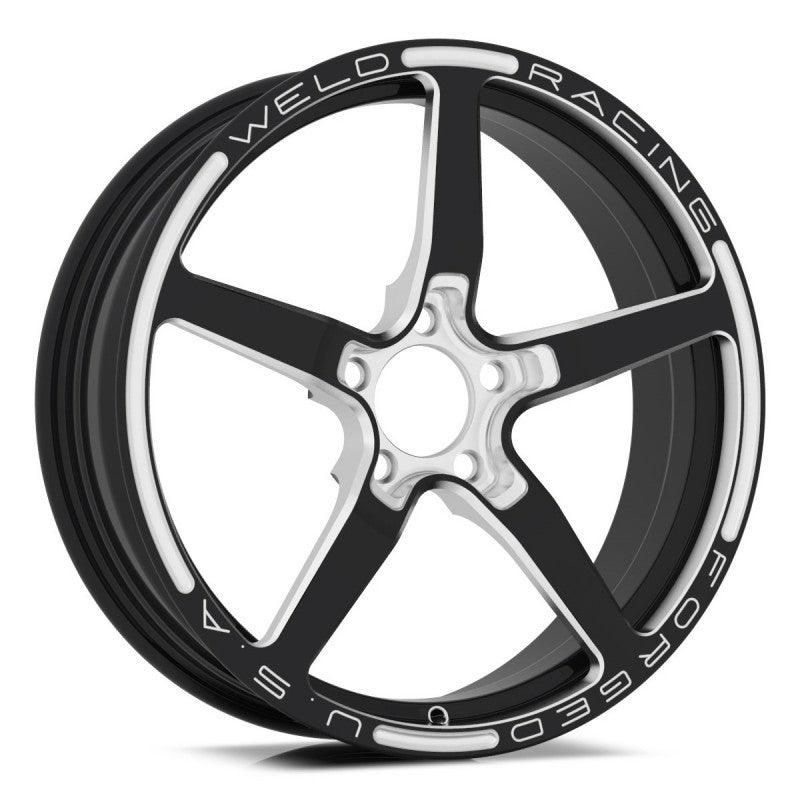Weld - Alumastar 1-Piece 18x6 / 5x4.75 BP / 2.7in. BS Black Wheel on BOLTMotorsports