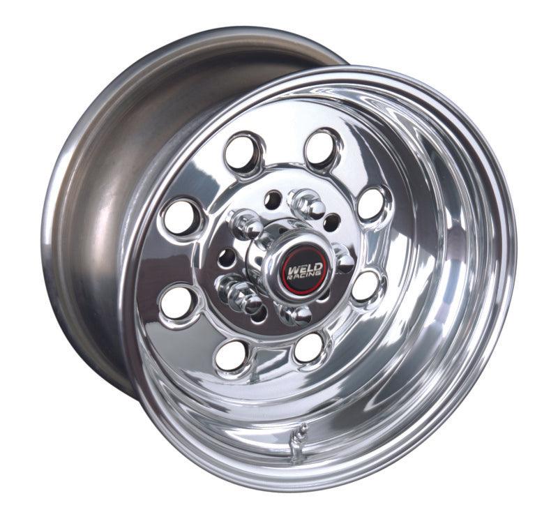 Weld - Draglite 15x8 / 5x4.5 & 5x4.75 BP / 5.5in. BS Polished Wheel - Non-Beadlock on BOLTMotorsports