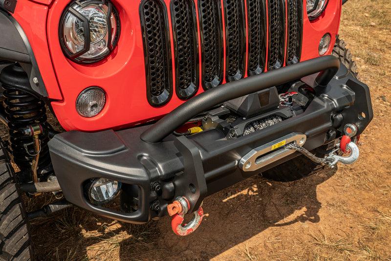 Rugged Ridge Arcus Front Bumper Set W/ Overrider 2018 Jeep Wrangler JK - BOLT Motorsports