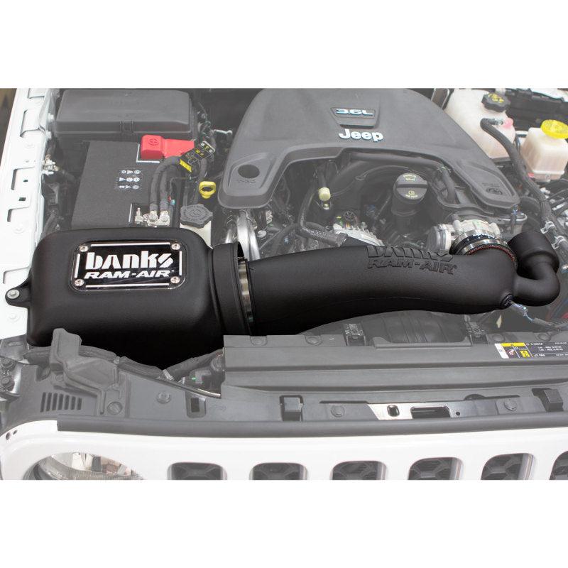 Banks Power 18-20 Jeep 3.6L Wrangler (JL) Ram-Air Intake System - Dry Filter - BOLT Motorsports