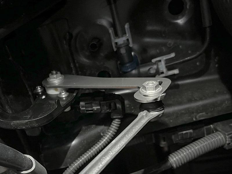 aFe - 2022 Toyota Tundra V6-3.5L (w/ Self-Leveling Air Suspension) Rear Leveling Kit installed on Bolt Motorsports