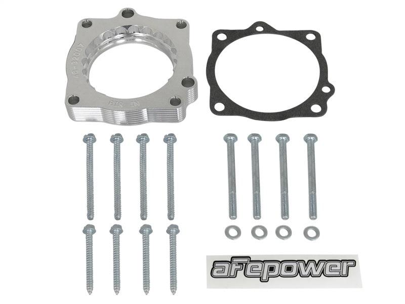 aFe - Silver Bullet Throttle Body Spacers TBS Dodge Challenger SRT8 11-12 V8-6.4L on BOLT Motorsports