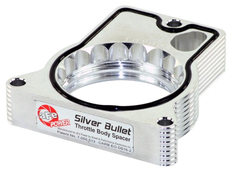 aFe - Silver Bullet Throttle Body Spacers TBS GM C/K 1500/2500/3500 96-00 V8-5.0L 5.7L on BOLT Motorsports