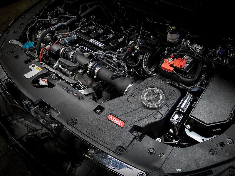 aFe - - Takeda Momentum Pro Dry S Cold Air Intake System 2018 Honda Accord I4 1.5L (t) on BOLT Motorsports