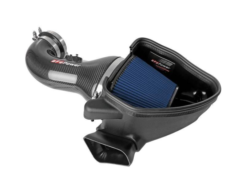 aFe - 17-12 Chevrolet Camaro ZL1 (6.2L-V8) Track Series Carbon Fiber CAI System w/ Pro 5R Filters on Bolt Motorsports