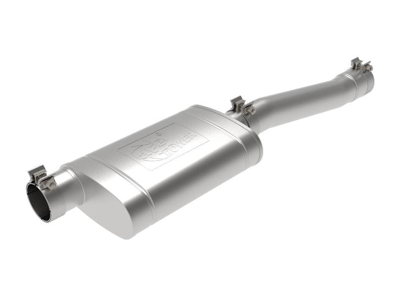 aFe - 20-21 GM Trucks (V8-6.2L) 409 Stainless Steel Muffler Upgrade Pipe on Bolt Motorsports