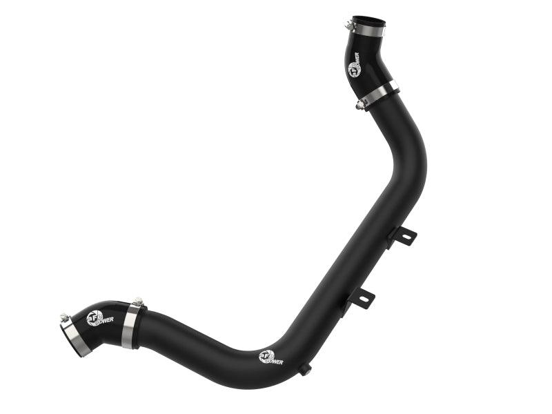 aFe - BladeRunner 2-1/4 IN Aluminum Hot Charge Pipe Black 17-20 Hyundai Elantra GT L4-1.6L (t) on Bolt Motorsports