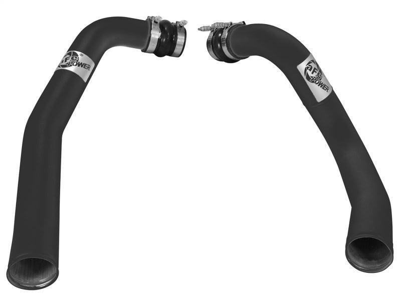 aFe Bladerunner Intercoolers I/C Tube 3in Hot/Cold Ford F-250/F-350 99-03 V8-7.3L - Black on Bolt Motorsports