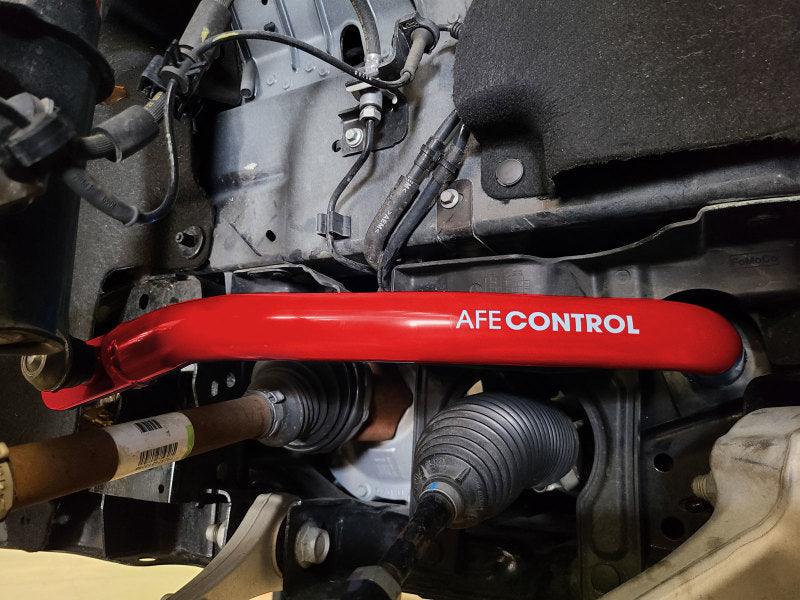 aFe - Control 20-22 Ford Explorer ST 3.0L V6 (tt) Sway Bar Set - Front & Rear installed view one on Bolt Motorsports