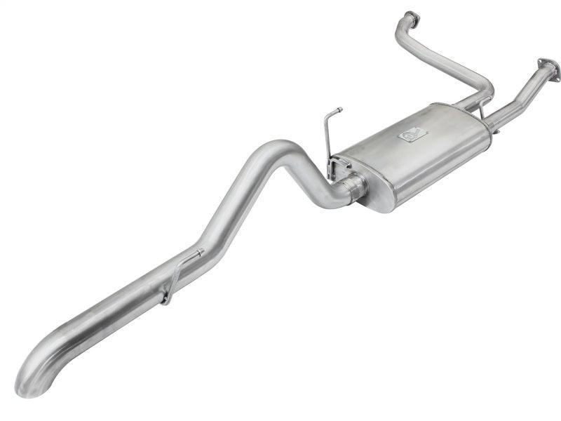aFe MACHForce XP Exhaust Cat-Back 2.5/3in SS-409 w/ Hi-Tuck Tip 05-15 Nissan Xterra V6 4.0L on Bolt Motorsports