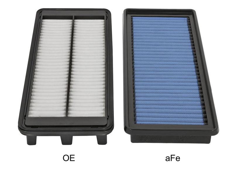 aFe MagnumFLOW Air Filters OER P5R A/F for 2016 Mazda Miata I4-2.0L vs oem on Bolt Motorsports