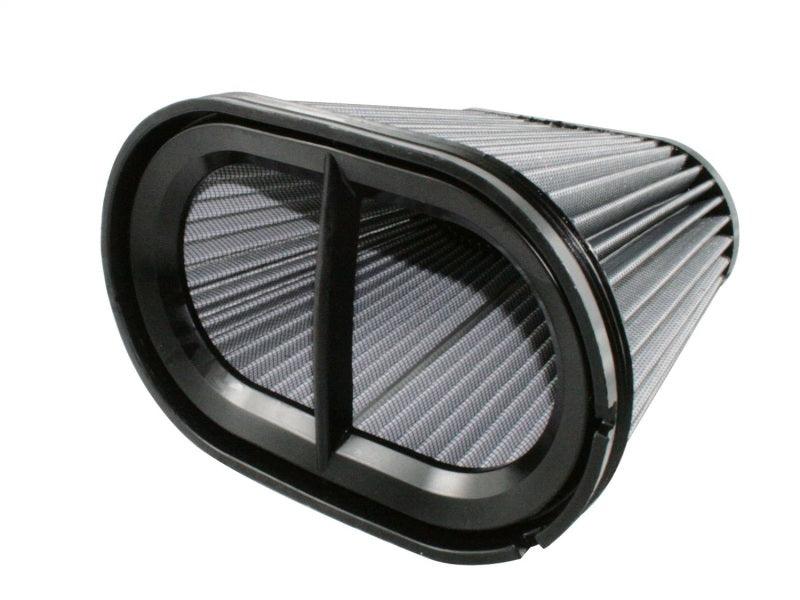 aFe MagnumFLOW Air Filters OER PDS A/F PDS Ford Diesel Trucks 03-07 V8-6.0L (td) side view on Bolt Motorsports