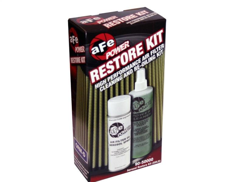 aFe - MagnumFLOW Chemicals CHM Restore Kit Aerosol Single Gold on Bolt Motorsports