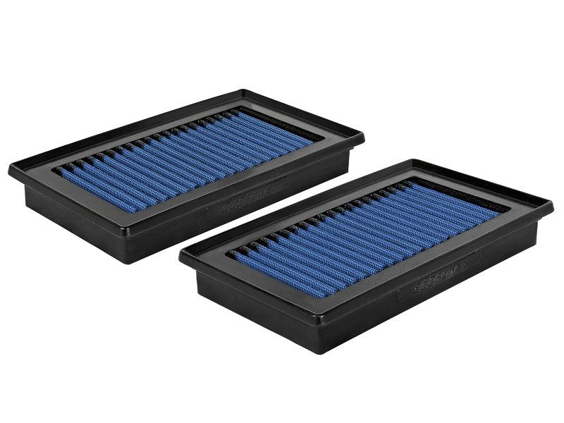 aFe - MagnumFLOW OE Replacement Air Filter w/ Pro 5R Media (Pair) 14-19 Infiniti Q50 V6-3.5L/3.7L on Bolt Motorsports