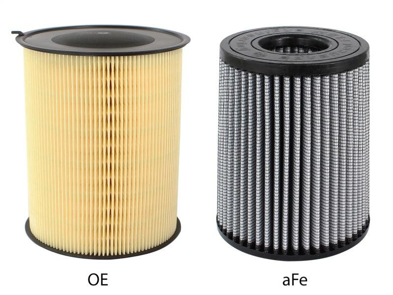 aFe MagnumFLOW OE Replacement Pro DRY S Air Filters 13-14 Ford Focus 2.0L vs oem on Bolt Motorsports