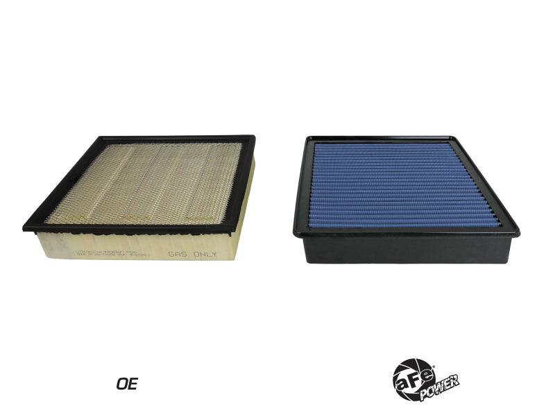 aFe MagnumFLOW Pro 5R OE Replacement Filter 2020 Ford Diesel Trucks 6.7L / 7.3L vs oem on Bolt Motorsports
