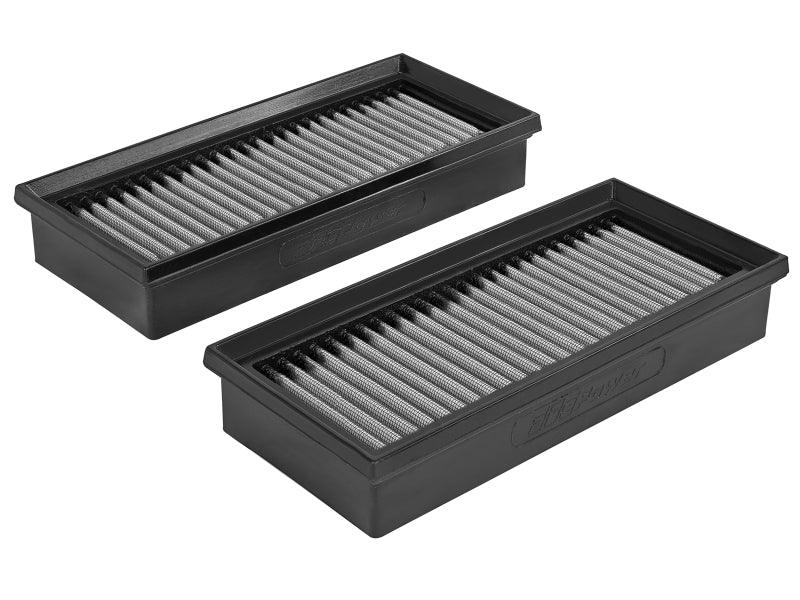 aFe Magnum FLOW Pro DRY S OE Replacement Filter 15-19 Mercedes C63 AMG 4.0L TT (Pair) on Bolt Motorsports