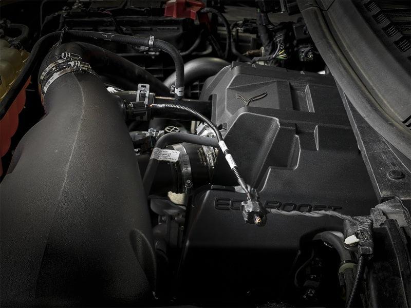 aFe - Magnum FORCE 18-19 Ford F-150  V6-2.7L (tt) Cold Air Intake IAT Harness Extension - 12in inside engine bay on Bolt Motorsports