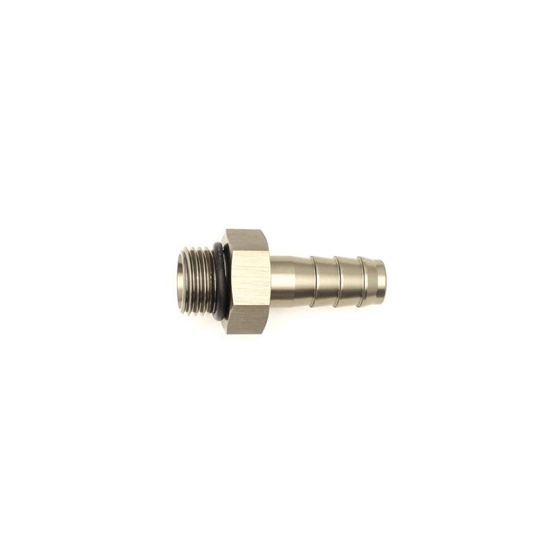 DeatschWerks 6AN ORB Male To 3/8in. Male Triple Barb Fitting (Incl. O-Ring) - BOLT Motorsports