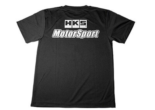 HKS HKS T-SHIRT MOTOR SPORT BLACK XL - BoltMotorsports