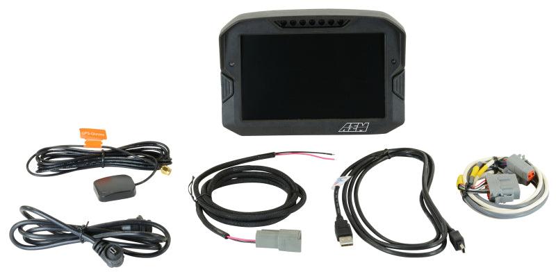 AEM CD-7 Logging GPS Enabled Race Dash Carbon Fiber Digital Display w/o VDM (CAN Input Only) - BOLT Motorsports