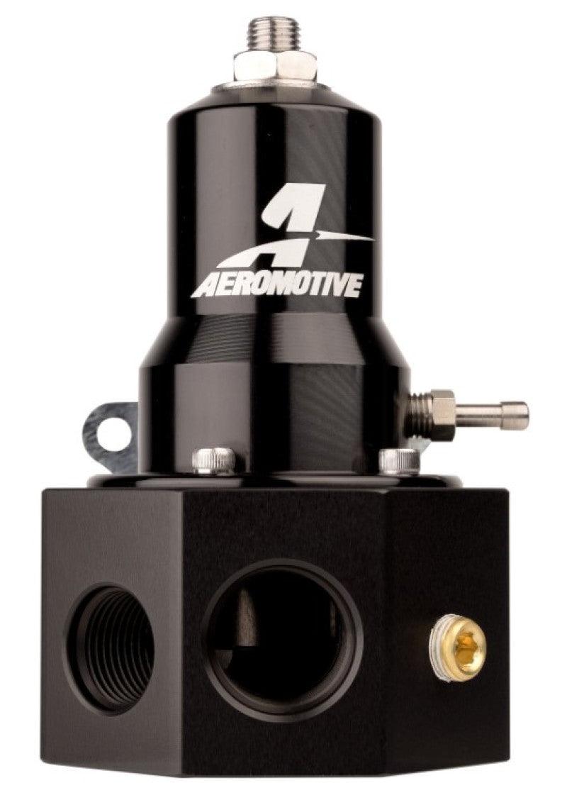 Aeromotive Adjustable Fuel Pressure Regulator 30-120PSI .313 Valve -3x -8 / 1x -10 Inlet -10 Return - BOLT Motorsports