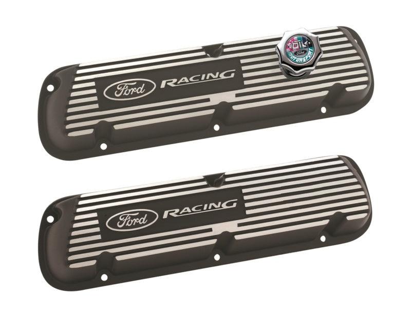 Ford Racing Black Satin Valve Covers Racing EFI - BOLT Motorsports